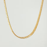 Cadena Serpiente 15.25gr / 60cm / 5mm Oro Amarillo +3 18K ©