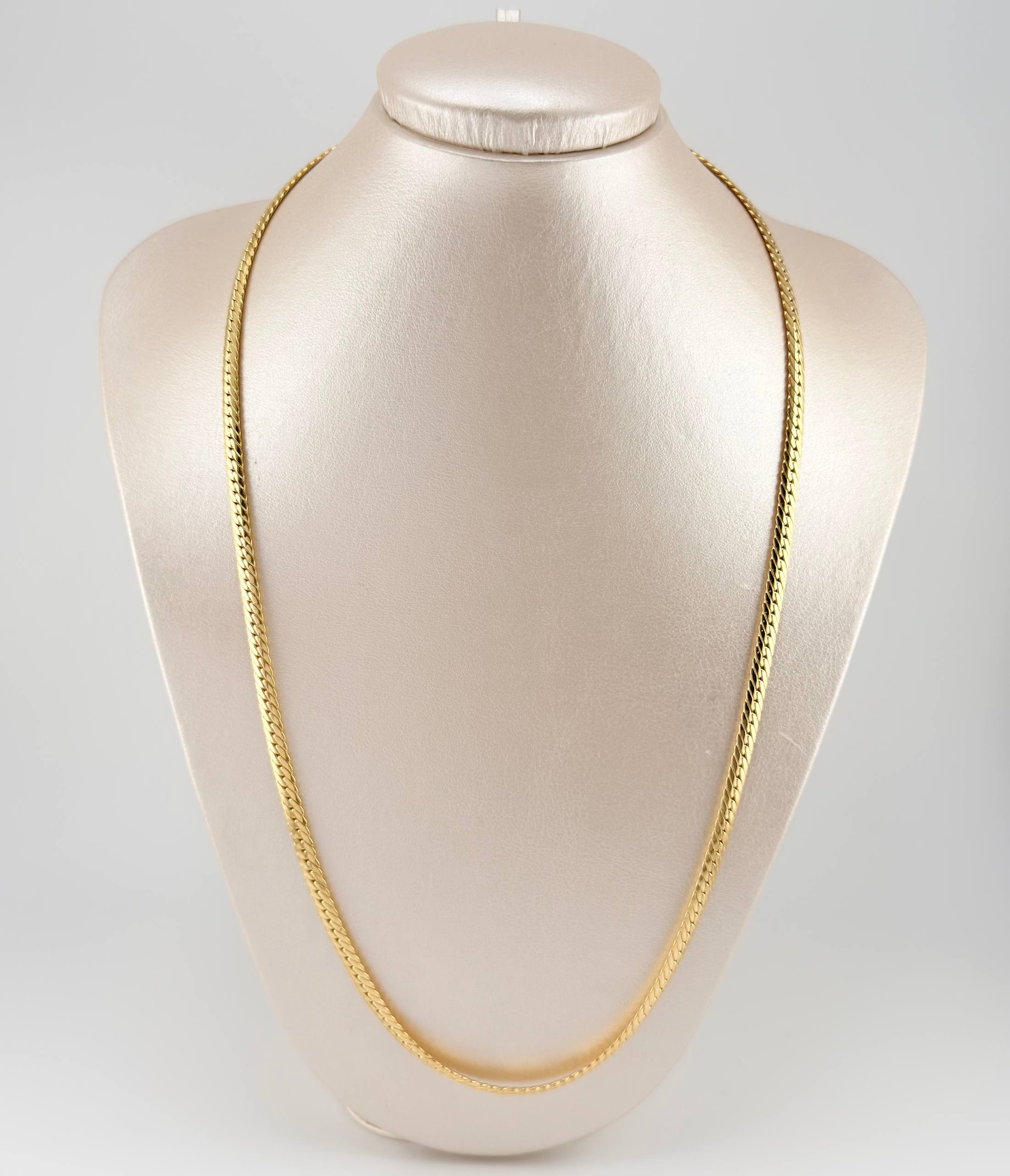 Cadena Serpiente 15.25gr / 60cm / 5mm Oro Amarillo +3 18K ©