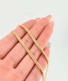 Cadena Serpiente 5gr / 40cm / 3mm Oro Amarillo +3 18K ©