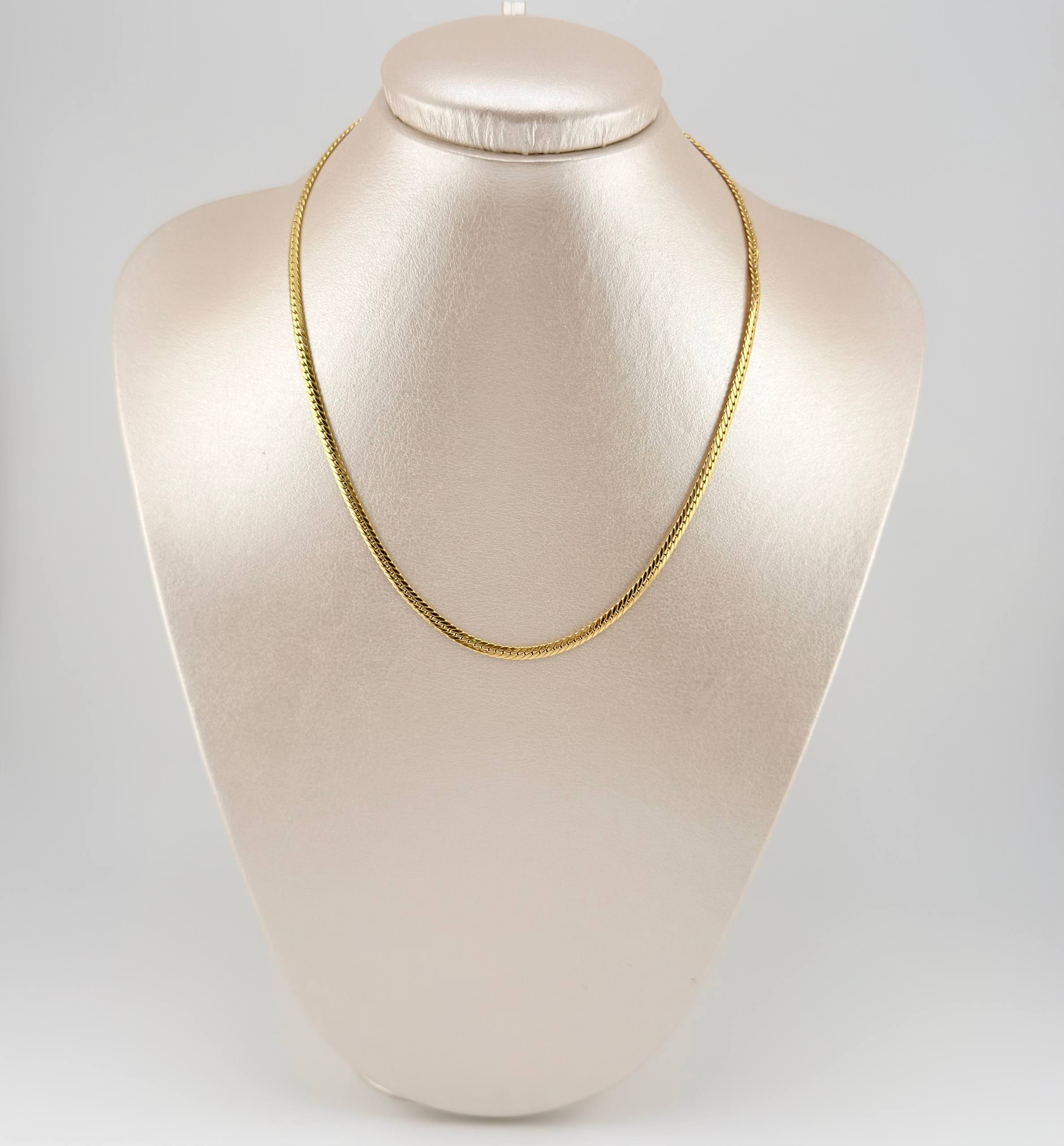 Cadena Serpiente 5gr / 40cm / 3mm Oro Amarillo +3 18K