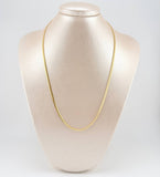 Cadena Serpiente 6.1gr / 50cm / 3mm Oro Amarillo +3 18K (Oferta)