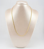 Cadena Serpiente 4.6gr / 50cm / 3mm Oro Amarillo +3 18K ©