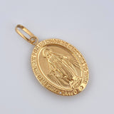 Dije Virgen Milagrosa 1.75gr / 3cm / Oro 18K $