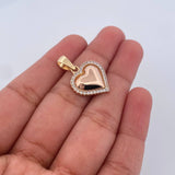 Dije Corazon 2.55gr / 2.5cm / Oro 18K $