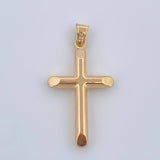 Dije Cruz 1.7gr / 3.8cm / Oro 18K $