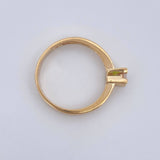 Anillo Solitario 2.45gr / T6 1/4 / Oro 18K &