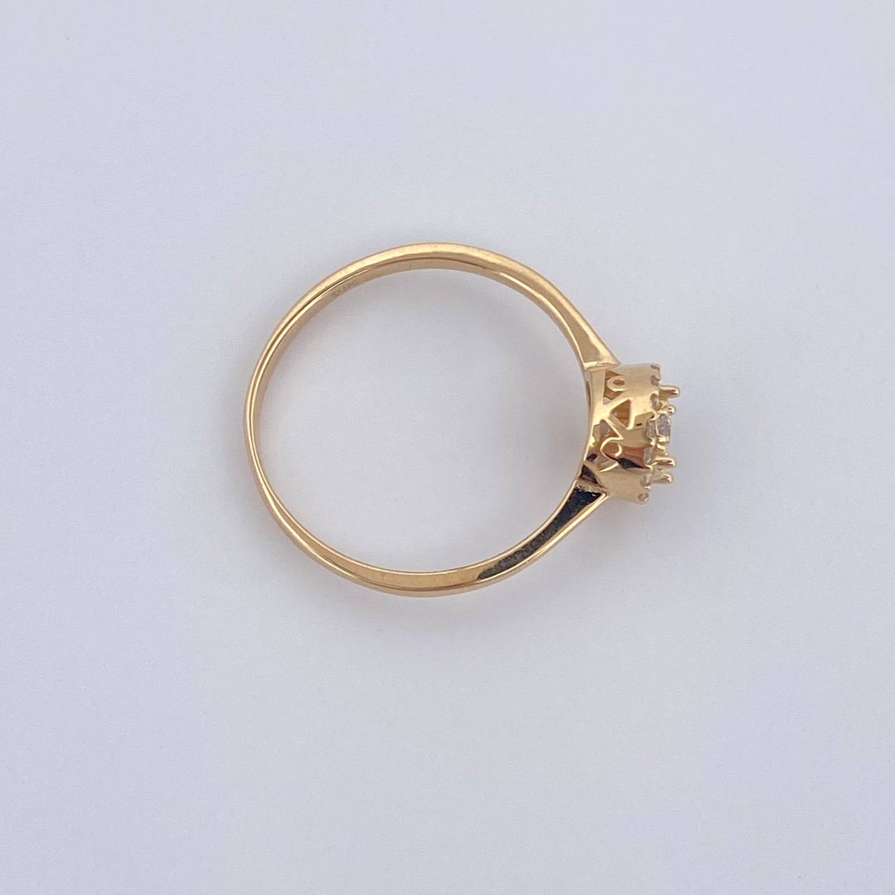 Anillo Circulo 1.75gr / T5 / Oro 18K &