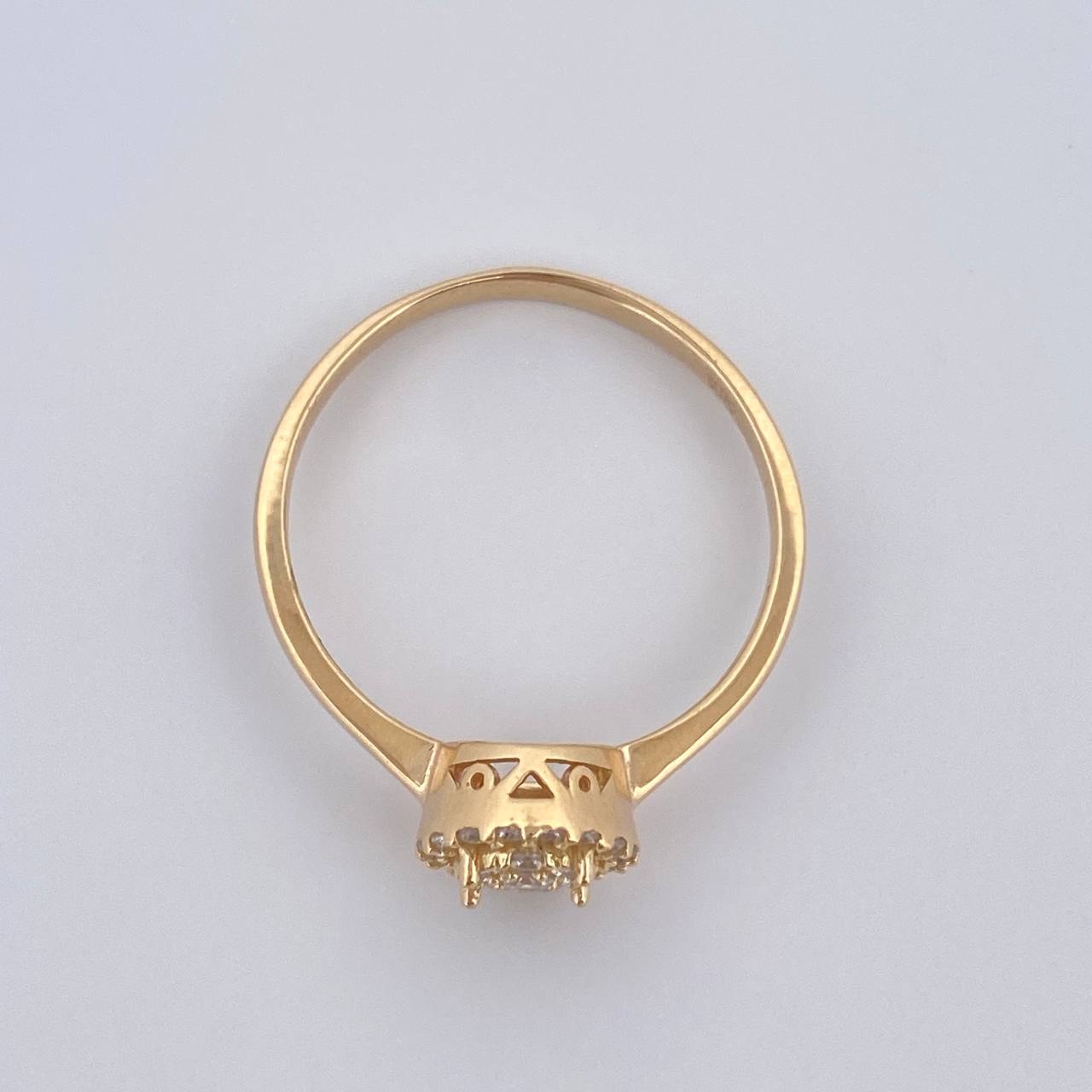 Anillo Circulo 1.75gr / T5 / Oro 18K &