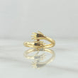 Anillo Abrazo 2.8gr / T6 1/2 / Liso Oro Amarillo 18K