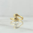 Anillo Abrazo 2.7gr / T7 1/2 / Liso Oro Amarillo 18K ©