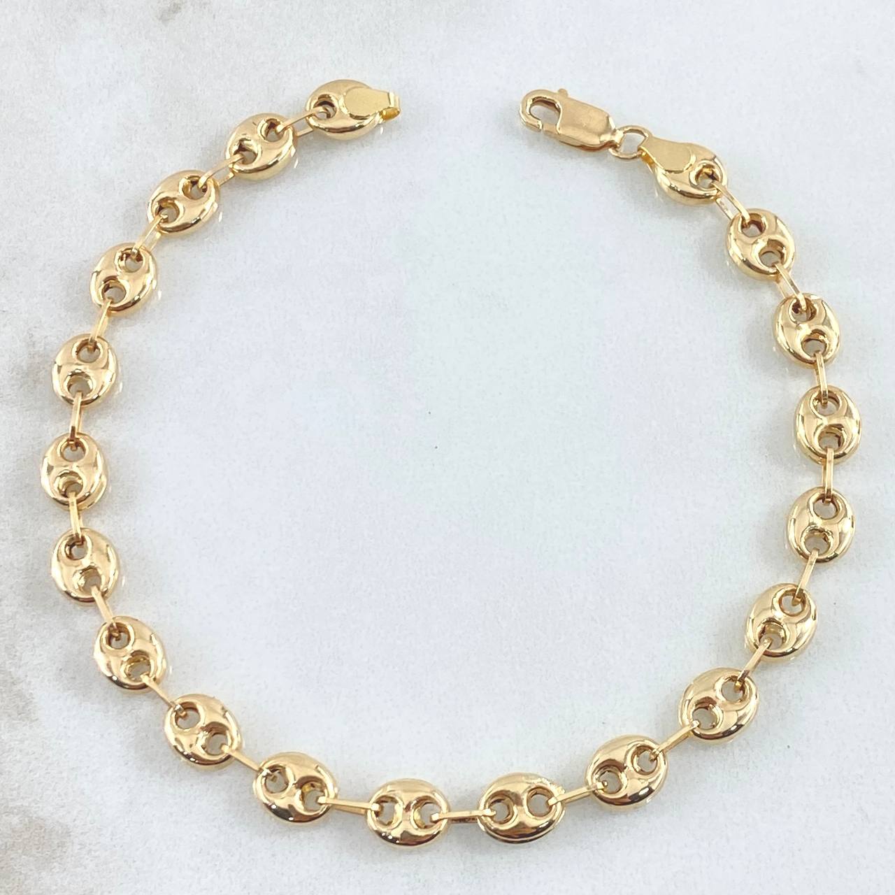 Pulso GC 5.05gr / 20cm / 6mm Liso Oro Amarillo 18K ©
