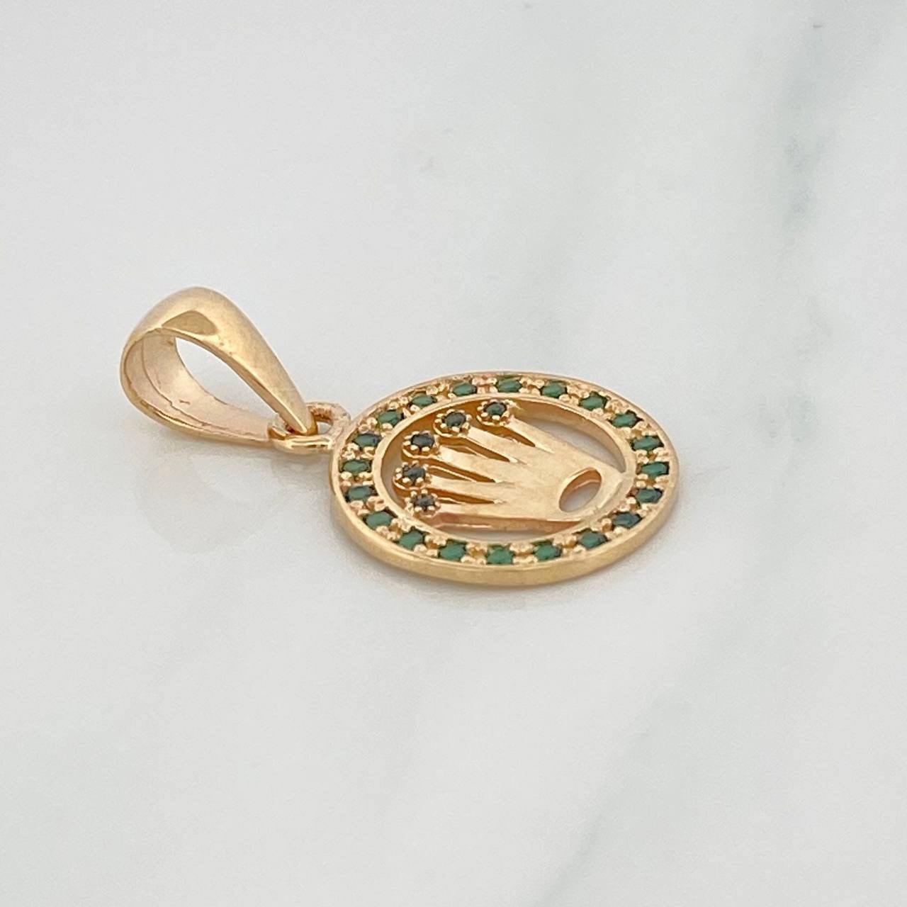 Dije Corona 1.4 g / 2 cm Oro Amarillo 18K