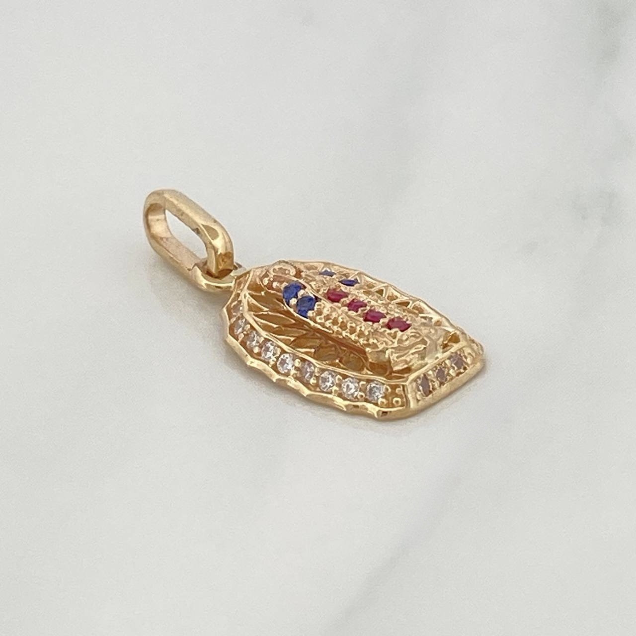 Dije Virgen Guadalupe 1.2 g / 2.2 cm Oro Amarillo 18K