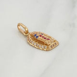 Dije Virgen Guadalupe 1.2 g / 2.2 cm Oro Amarillo 18K