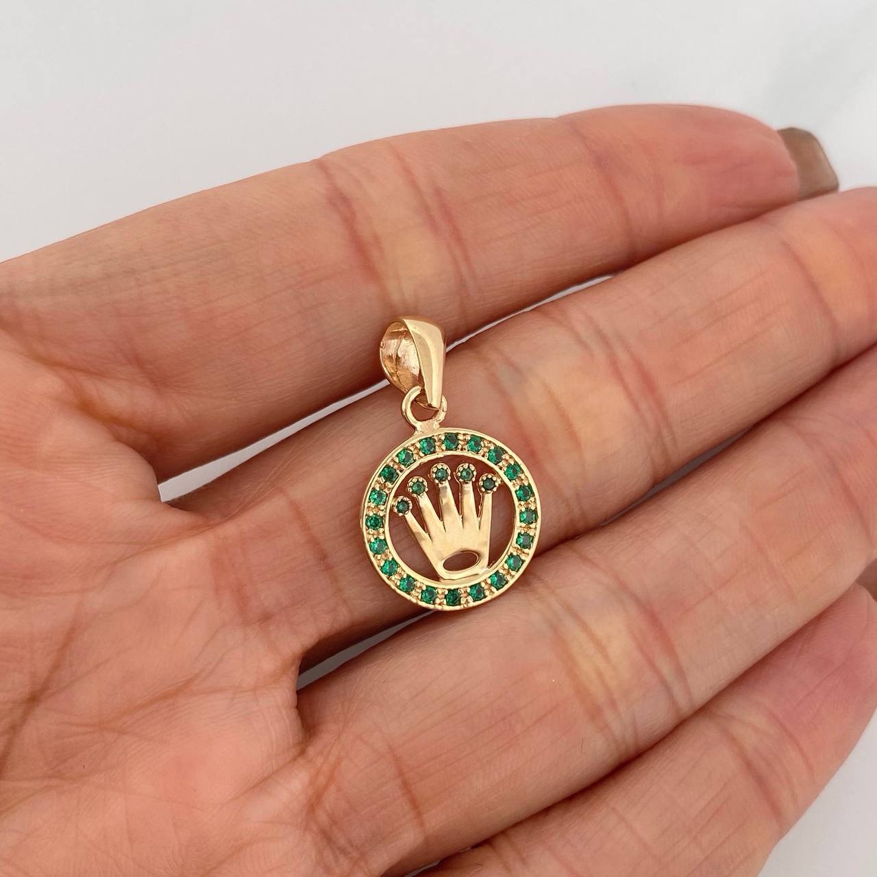 Dije Corona 1.4 g / 2 cm Oro Amarillo 18K