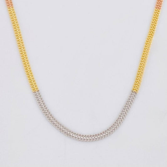 Cadena Sedusa 1.55g / 45.9cm / 1.5mm Tres Oros 18K