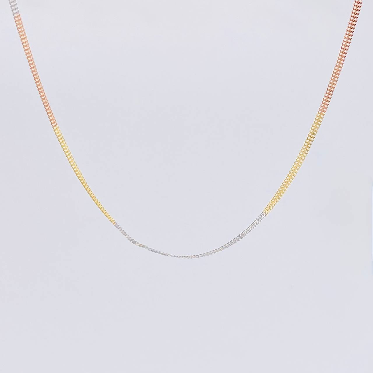 Cadena Sedusa 1.55g / 45.9cm / 1.5mm Tres Oros 18K