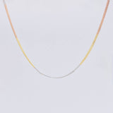 Cadena Sedusa 1.55g / 45.9cm / 1.5mm Tres Oros 18K
