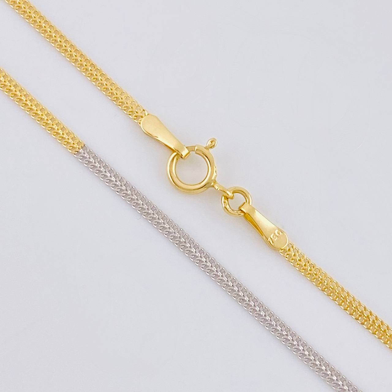 Cadena Sedusa 1.55g / 45.9cm / 1.5mm Tres Oros 18K