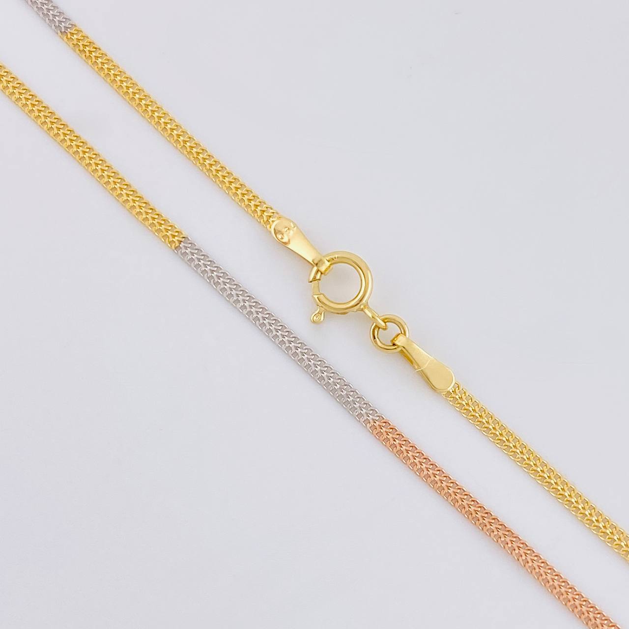 Cadena Sedusa 1.4g / 40.4cm / 1.5mm Tres Oros 18K
