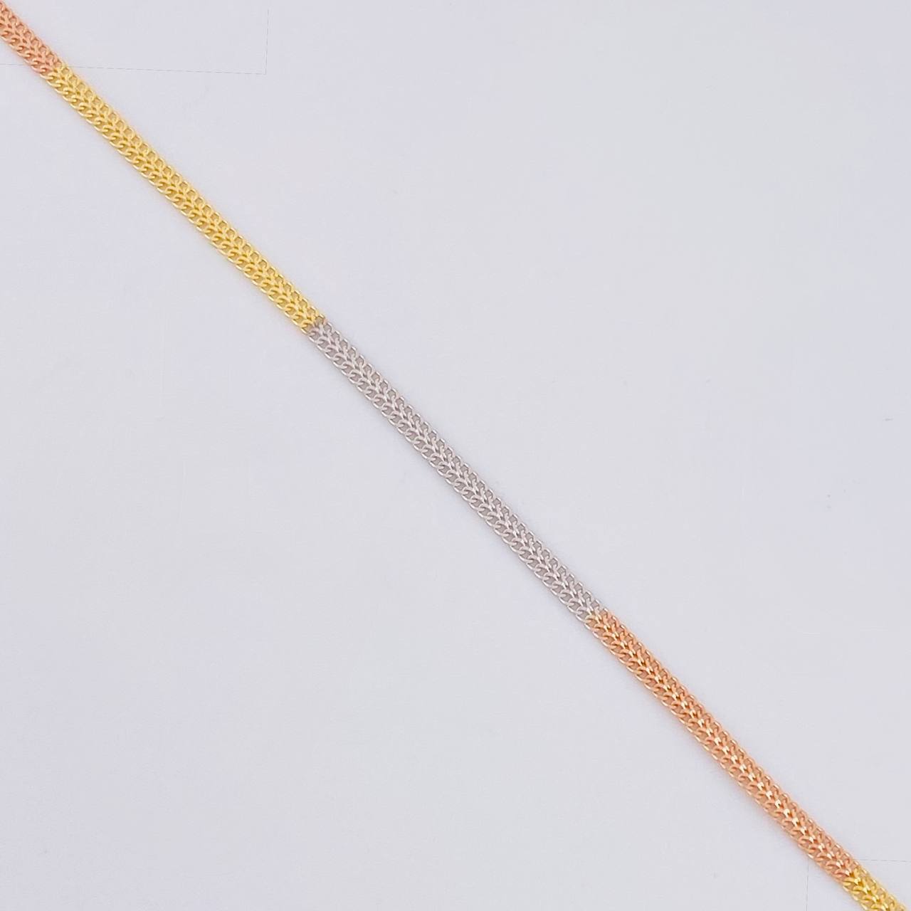 Cadena Sedusa 1.4g / 40.4cm / 1.5mm Tres Oros 18K