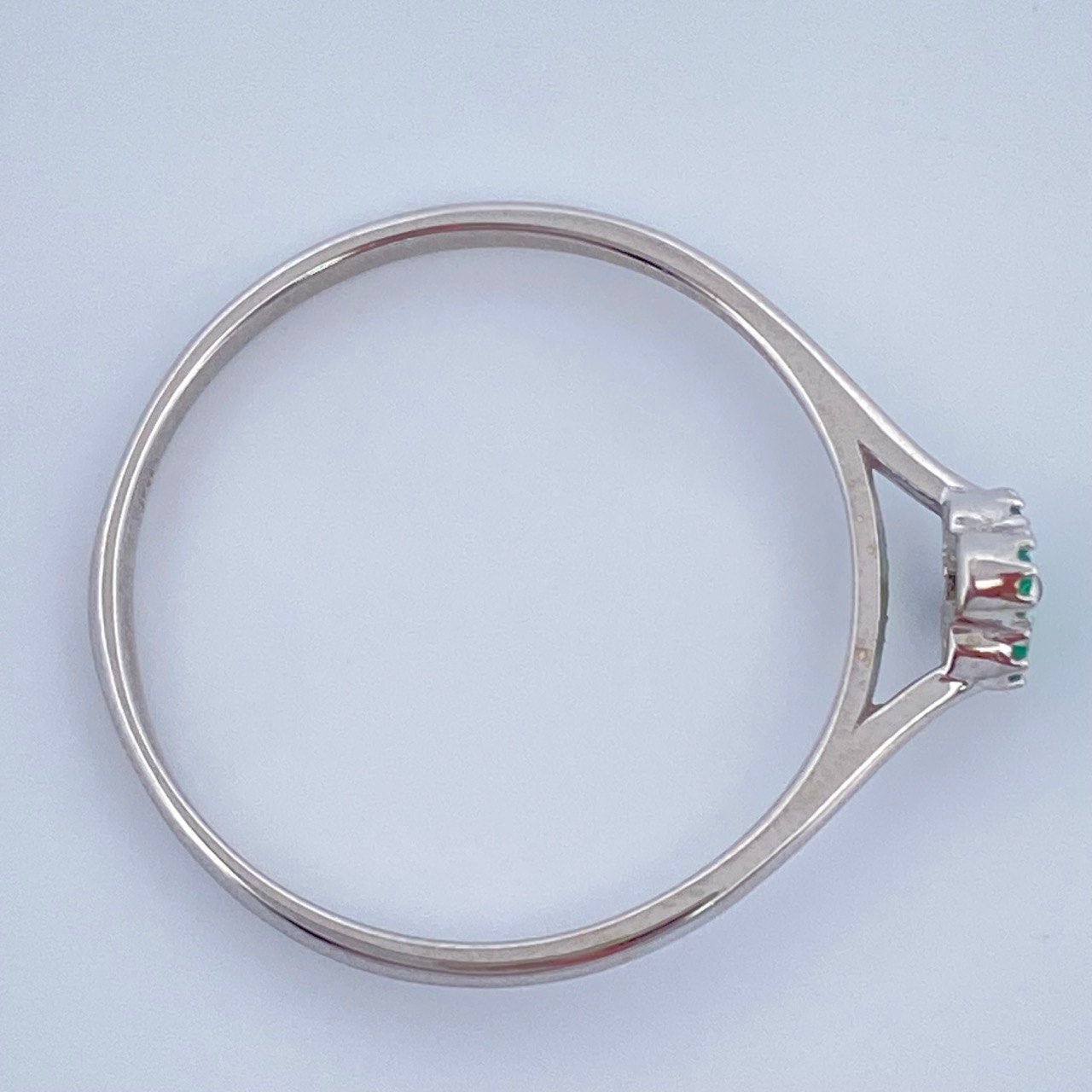 Anillo Trebol 1.25gr / T10 1/2 / Plata Ley 950 +