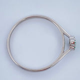 Anillo Trebol 1.25gr / T10 1/2 / Plata Ley 950 +
