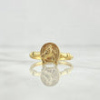 Anillo Sello Herradura 1.65gr / T8 / Nudo Liso Oro Amarillo 18K