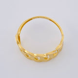 Anillo Cubano 1.85 g / T8 Oro Amarillo 18K