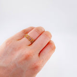 Anillo Jardin Dorado 3.2 g / T6 Oro Amarillo 18K