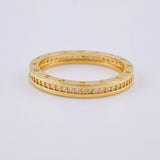 Anillo Rustico 3.35 g / T7 Oro Amarillo 18K