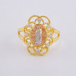Anillo Virgen Bardera 2.2 g / T6 Tres Oros 18K