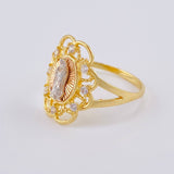Anillo Virgen Bardera 2.2 g / T6 Tres Oros 18K