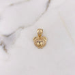 Dije Rostro Oso 2.9gr / 2.1cm / Circones Blancos Cafes Oro Amarillo 18K $