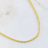 Cadena Peruana 24gr / 60cm / Oro Amarillo +3 18K