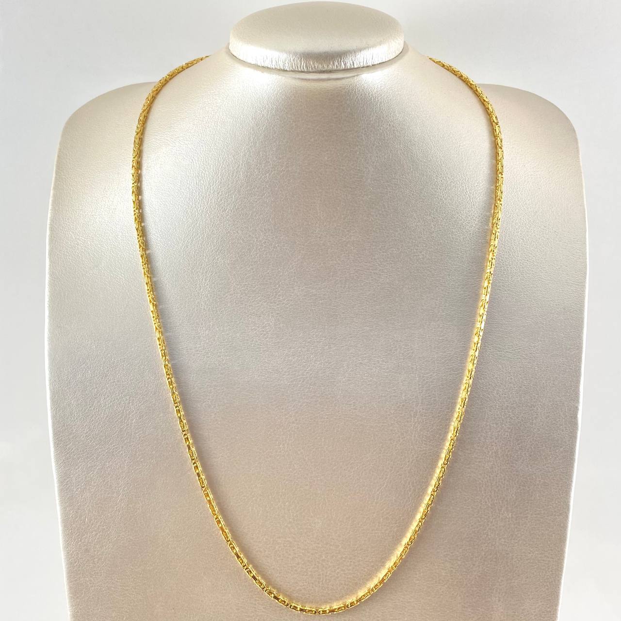 Cadena Peruana 24gr / 60cm / Oro Amarillo +3 18K
