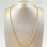 Cadena Peruana 24gr / 60cm / Oro Amarillo +3 18K