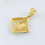 Dije Medusa 4.2gr / 3.2cm / Oro Amarillo 18K