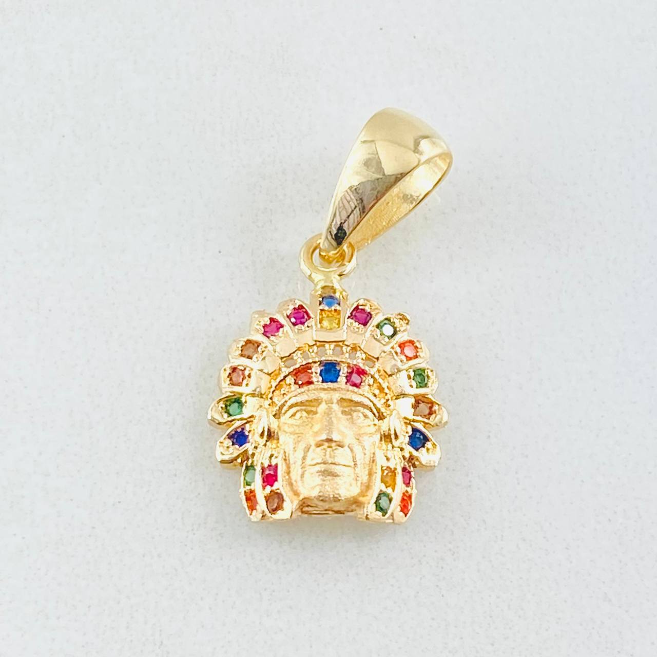 Dije Indio 1.85gr / 2.2cm / Oro Amarillo 18K
