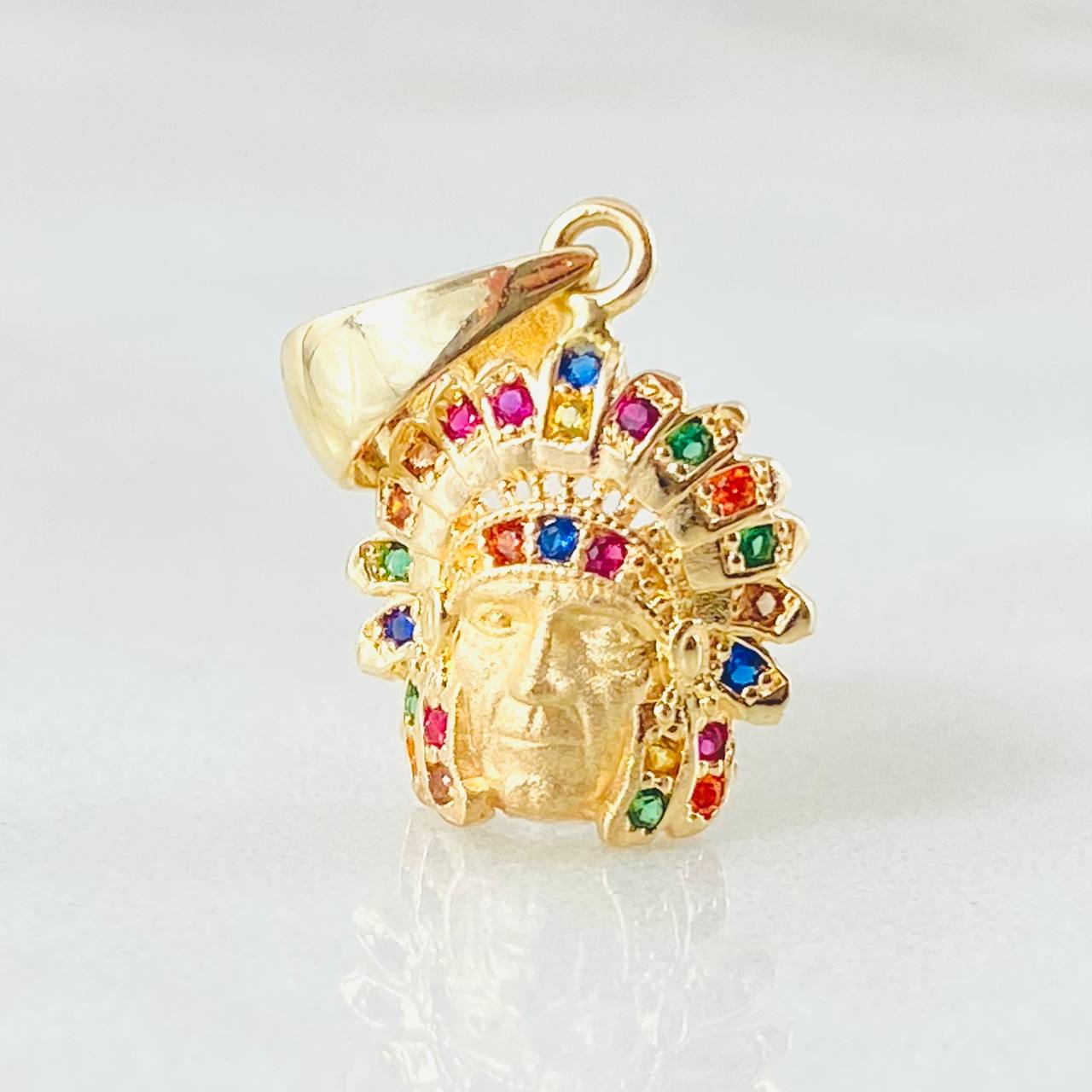 Dije Indio 1.85gr / 2.2cm / Oro Amarillo 18K