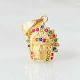 Dije Indio 1.85gr / 2.2cm / Oro Amarillo 18K