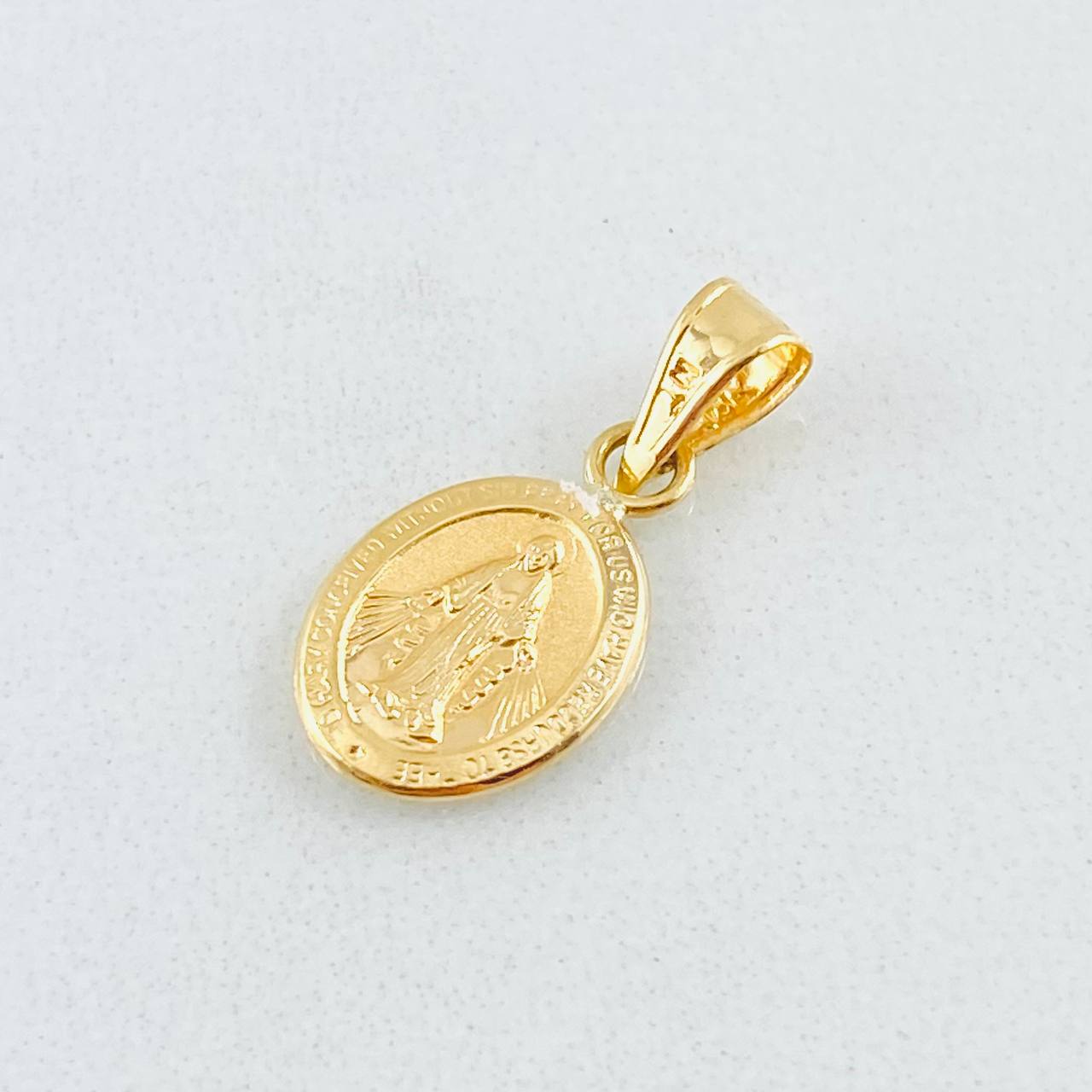 Dije Virgen Milagrosa 0.45gr / 1.7cm / Oro Amarillo 18K