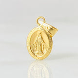 Dije Virgen Milagrosa 0.45gr / 1.7cm / Oro Amarillo 18K