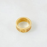 Dije Circulo Tornillo 2.85gr / 1.4cm / Oro Amarillo 18K