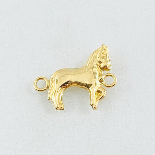 Herraje Caballo 0.5gr / 1.5cm / Oro Amarillo 18K