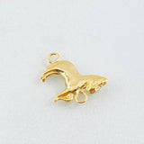 Herraje Caballo 0.5gr / 1.5cm / Oro Amarillo 18K