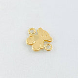 Herraje Oso 0.5gr / 1.3cm / Oro Amarillo 18K