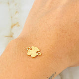 Herraje Oso 0.5gr / 1.3cm / Oro Amarillo 18K