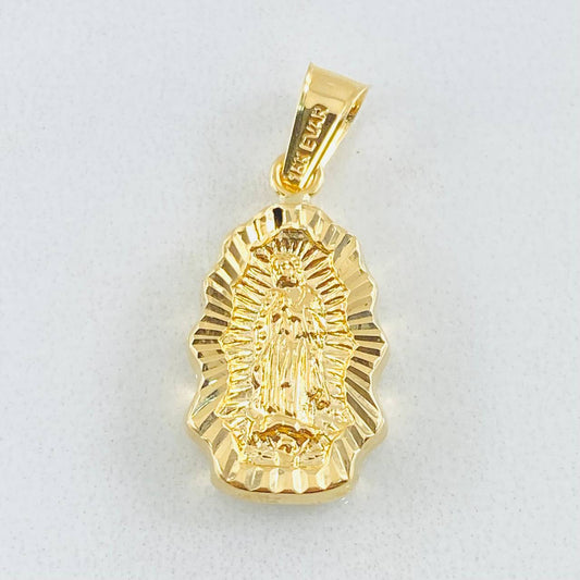 Dije Virgen Guadalupe 1.3gr / 2.5cm / Oro Amarillo 18K