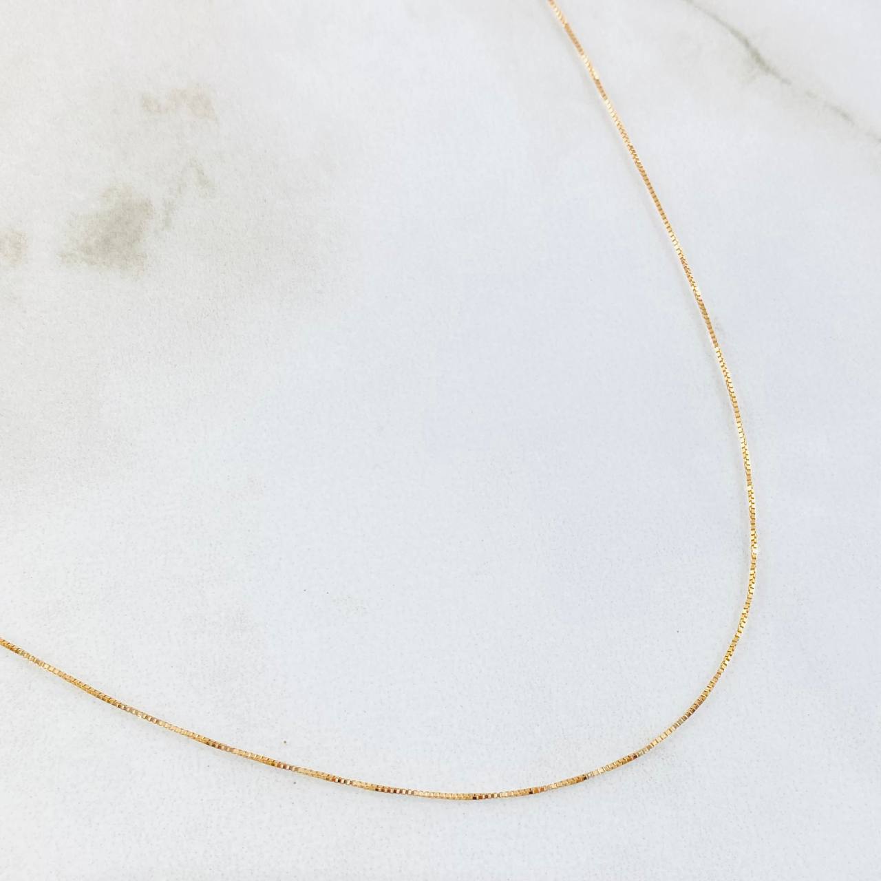 Cadena Veneciana 0.95gr / 50cm / Oro Amarillo +3 18K